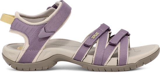 Foto: Teva tirra dames sandalen beige paars maat 36