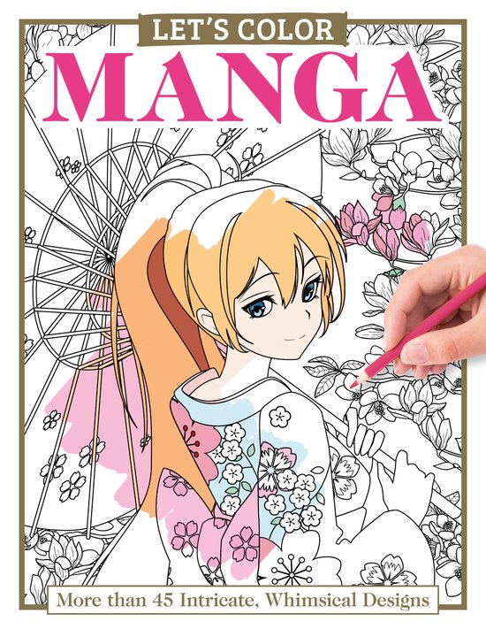 Let's Color Manga - cover