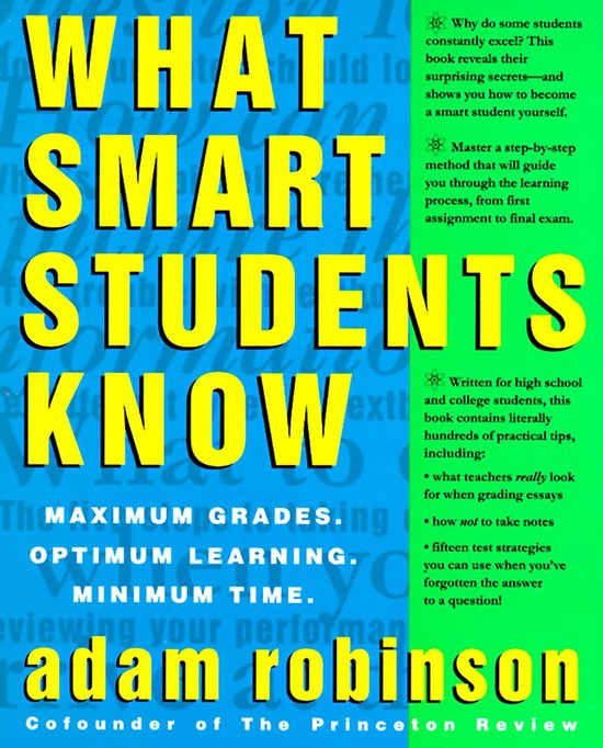 What Smart Students Know - cover
