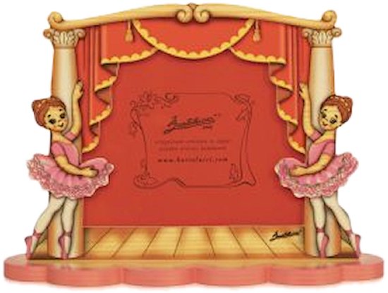 Fotolijstje hout Ballerina 25 x 17,5 cm | Bartolucci
