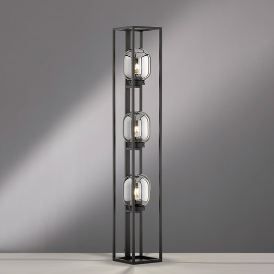 B.K.Licht Plafondlamp BK_SD1348 Plafondlamp, met stoffen kap 38cm
