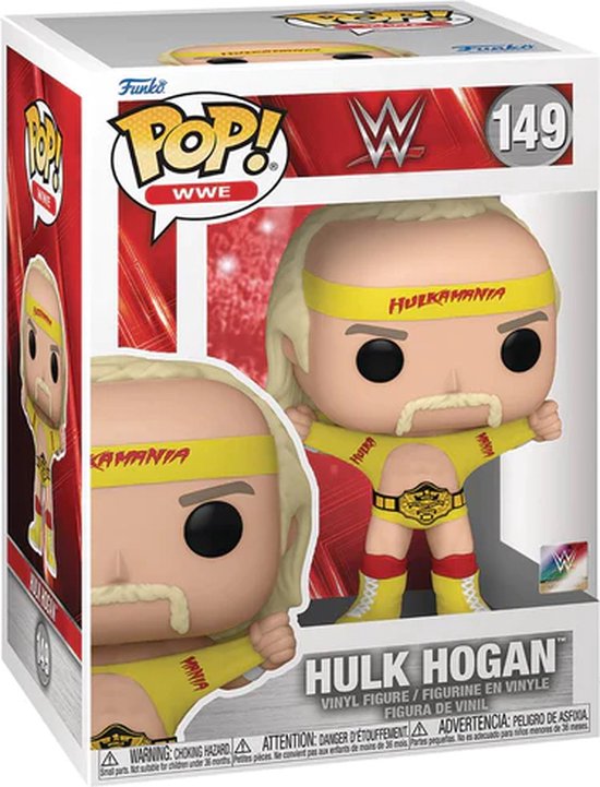 Pop WWE: Hulk Hogan - Funko Pop #149