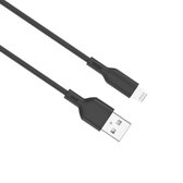 Oplaadkabel - USB naar Lightning Kabel - 1 meter - Zwart - Geschikt voor Apple iPhone 6,7,8,9,X,XS,XR,11,12,13,14 - Lightning USB kabel