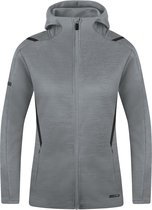 Jako - Casual Zip Jacket Challenge Women - Grijs Vest-38