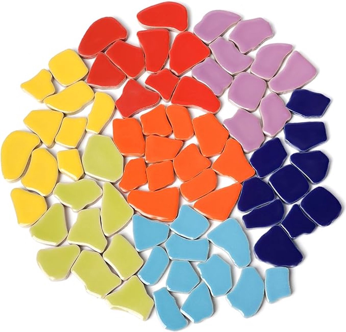 Nacreous mosaic: het gebruik van witte mozaïektegels in het interieur