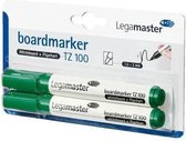 Viltstift legamaster tz100 whiteboard 2mm 2st gn | Blister a 2 stuk