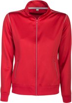 Printer SWEATSHIRT JACKET DUATHLON LADY 2262045 - Rood - M