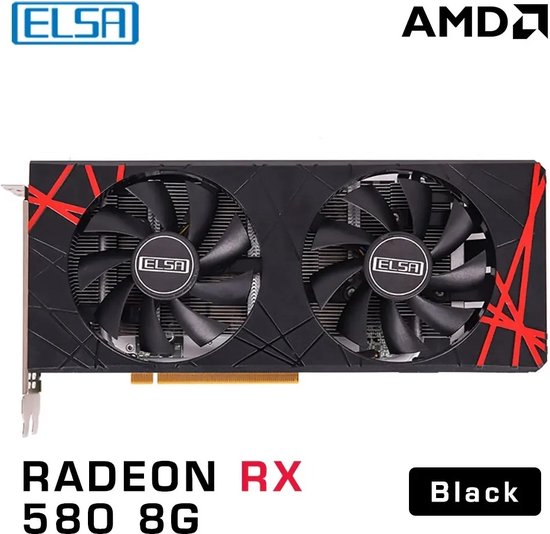 AMD Radeon™ - Grafische kaart - Radeon RX 580 - 8 GB GDDR5 - 1750Mhz ...
