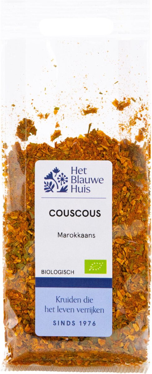Goedkoopste Couscous kruiden, Marokkaans, Het Blauwe Huis, biologisch, 20 gram