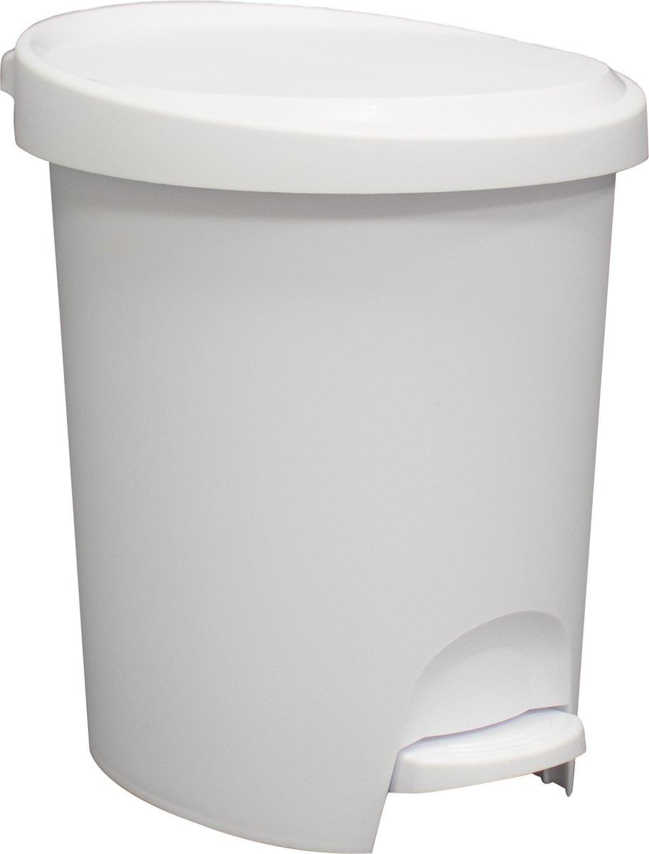 Goedkoopste Power Tower Stepy bin pedaalemmer 6 liter met binnenemmer wit