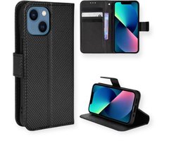 PU Wallet Premium - Boekje - iPhone 14 Pro - demin blue