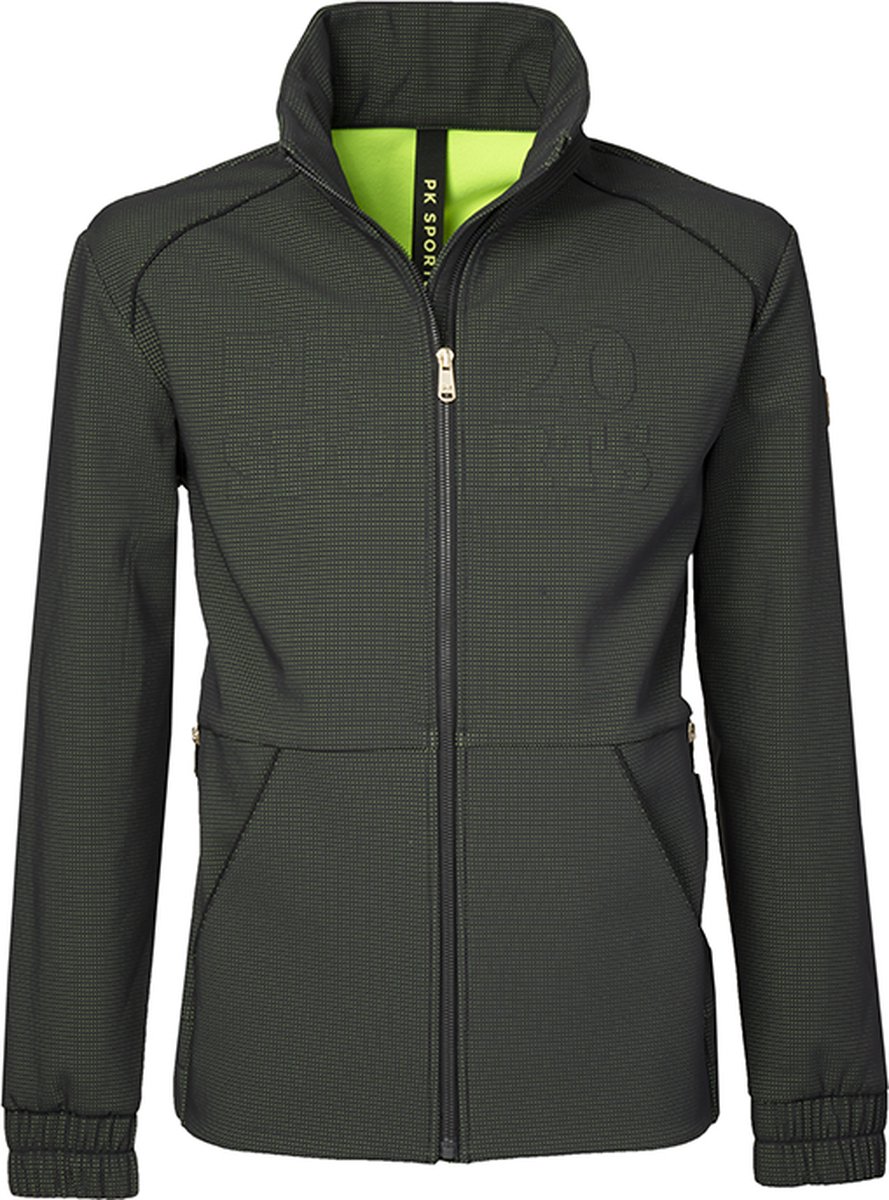 PK International - Mens - Heren - Softshell - Jacket - Nirvano - Charcoal - Donkerblauw/Grijs - M/48