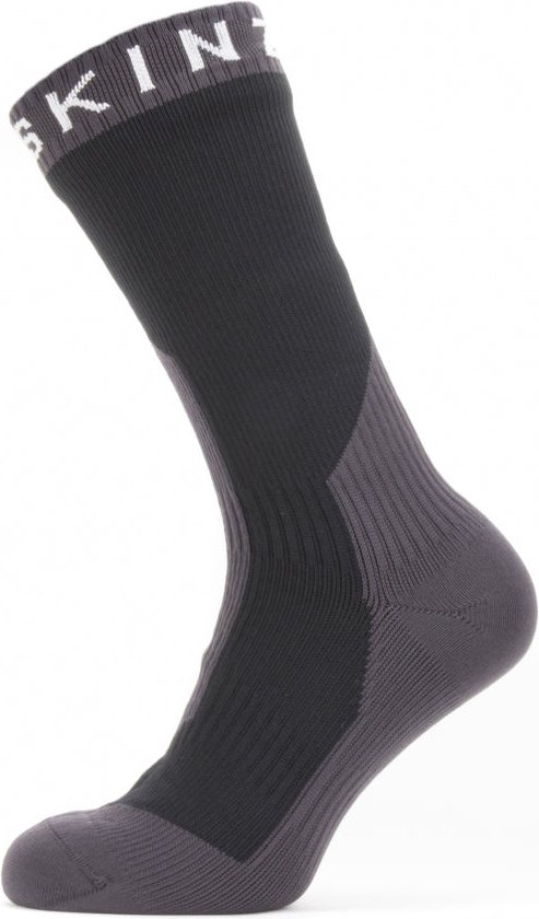Sealskinz Stanfield waterdichte sokken Black/Grey/White - Unisex