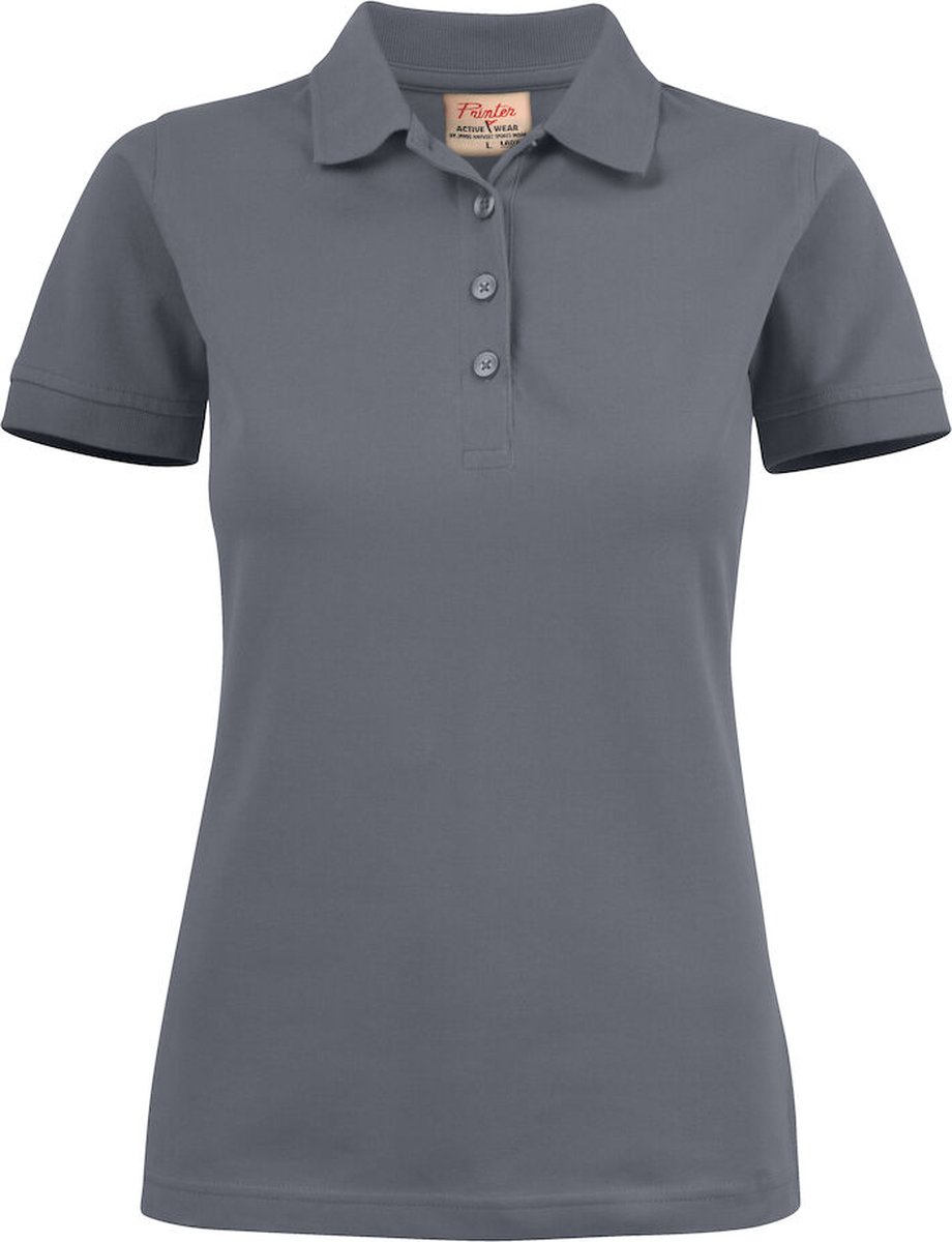 Printer POLO PIQUE SURF STRETCH LADY 2265021 - Staalgrijs - XL
