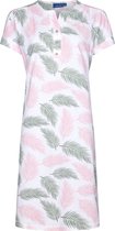 Katoenen nachthemd Pastunette varens - Roze - Maat - 40