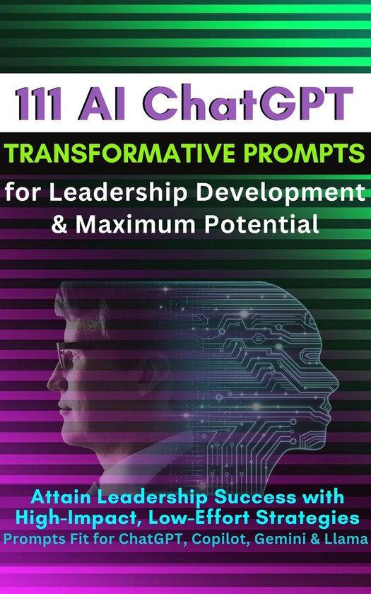 111 AI ChatGPT Transformative Prompts for Leadership Develop ... - cover