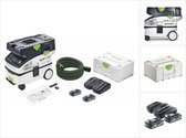 Aspirateur mobile à batterie Festool CTLC MINI I- Basic 36 V (2x 18 V ) classe de poussière L + 2x batterie 4,0 Ah + chargeur + systainer