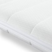 Koudschuim Topper 160x210 – Wasbare Tijk – Duurzaam Koud schuim Topmatras – Matras Topper Met Wasbare Tijk – ColdFoam Classic