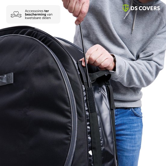 ARROW fietstransporttas van DS COVERS - Hoogwaardige Reistas - Bescherming één fiets - Eenvoudig vervoeren van DS COVERS — afbeelding 3