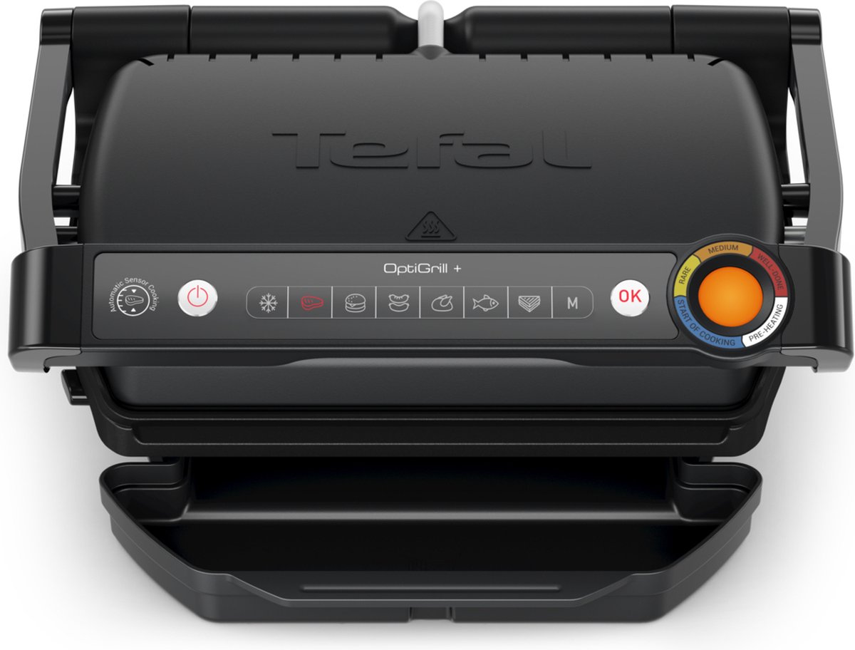 Tefal OptiGrill+ GC7178 - Intelligente Contactgrill - 2000W - Zwart
