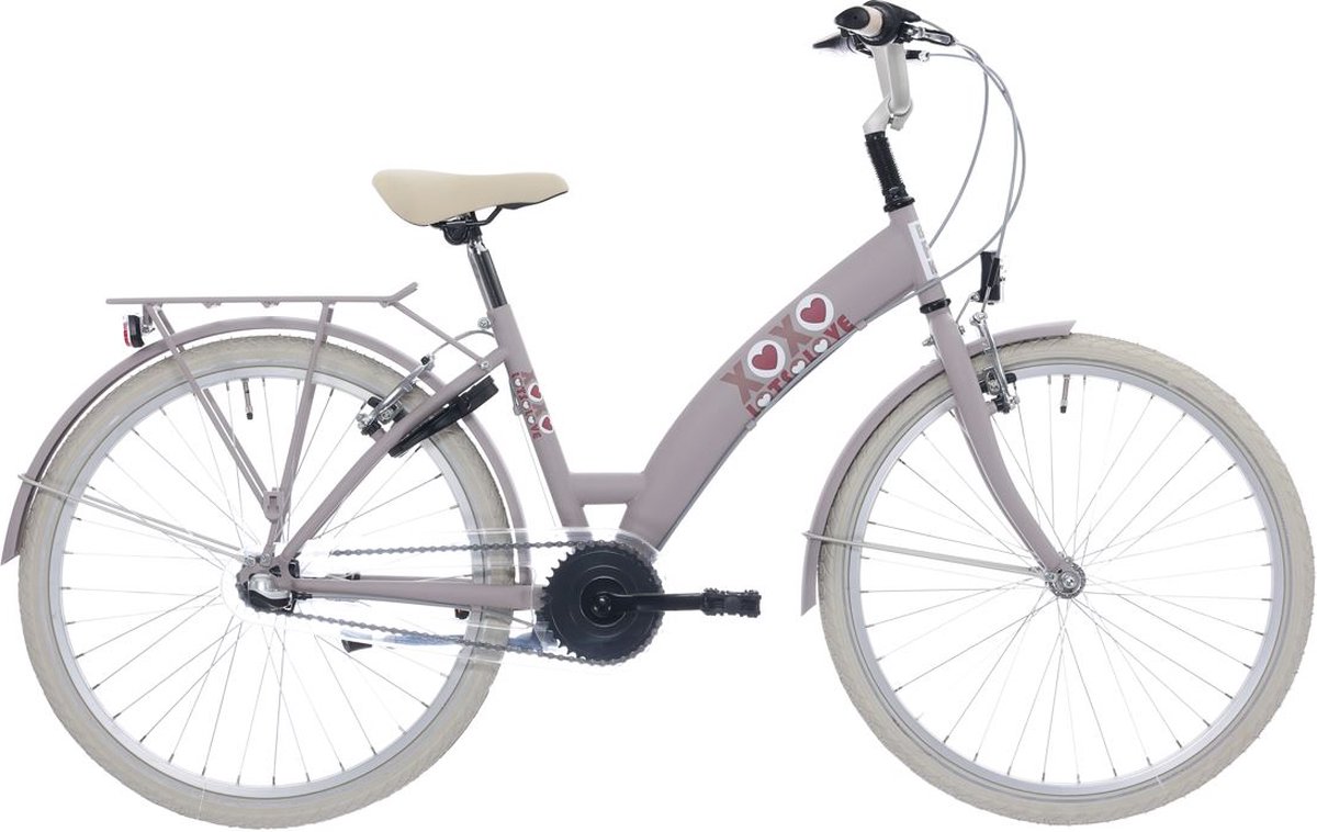 Bikefun Fiets Bike Fun 26 3v Lots of Love