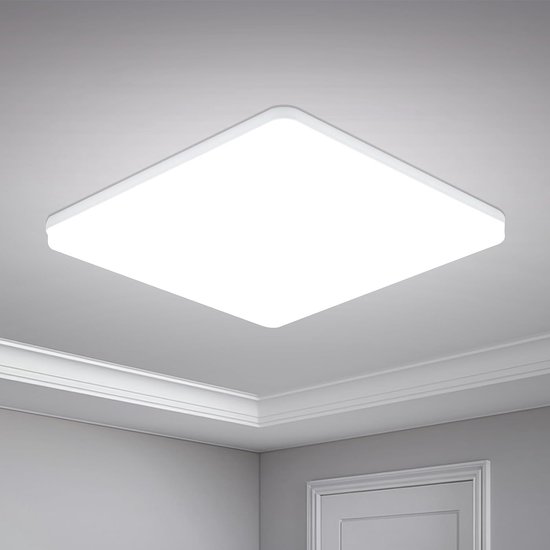 LED Plafondlamp voor Woonkamer en Slaapkamer - Moderne Verlichting - Verstelbare Lichtkleuren - Energiezuinig - Eenvoudige Installatie