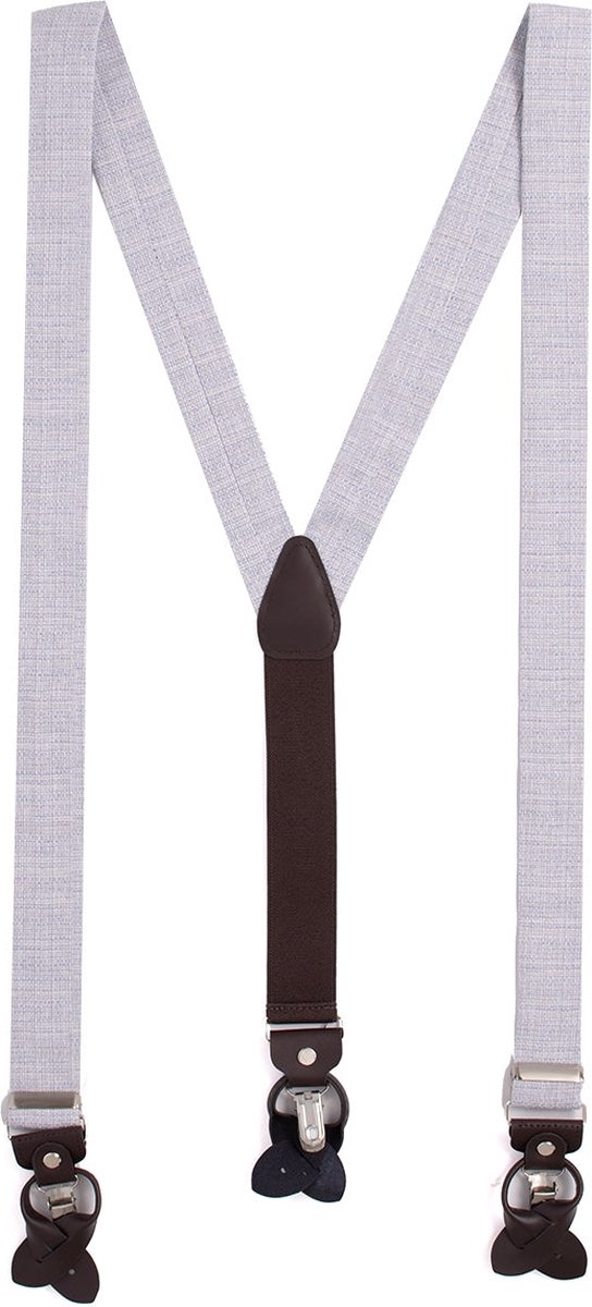 TRESANTI | CATENA I Bretels met gestructureerde stof | Sky Blauw