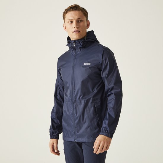 Regatta Pack-It II Regenjas - Maat L - Mannen - blauw