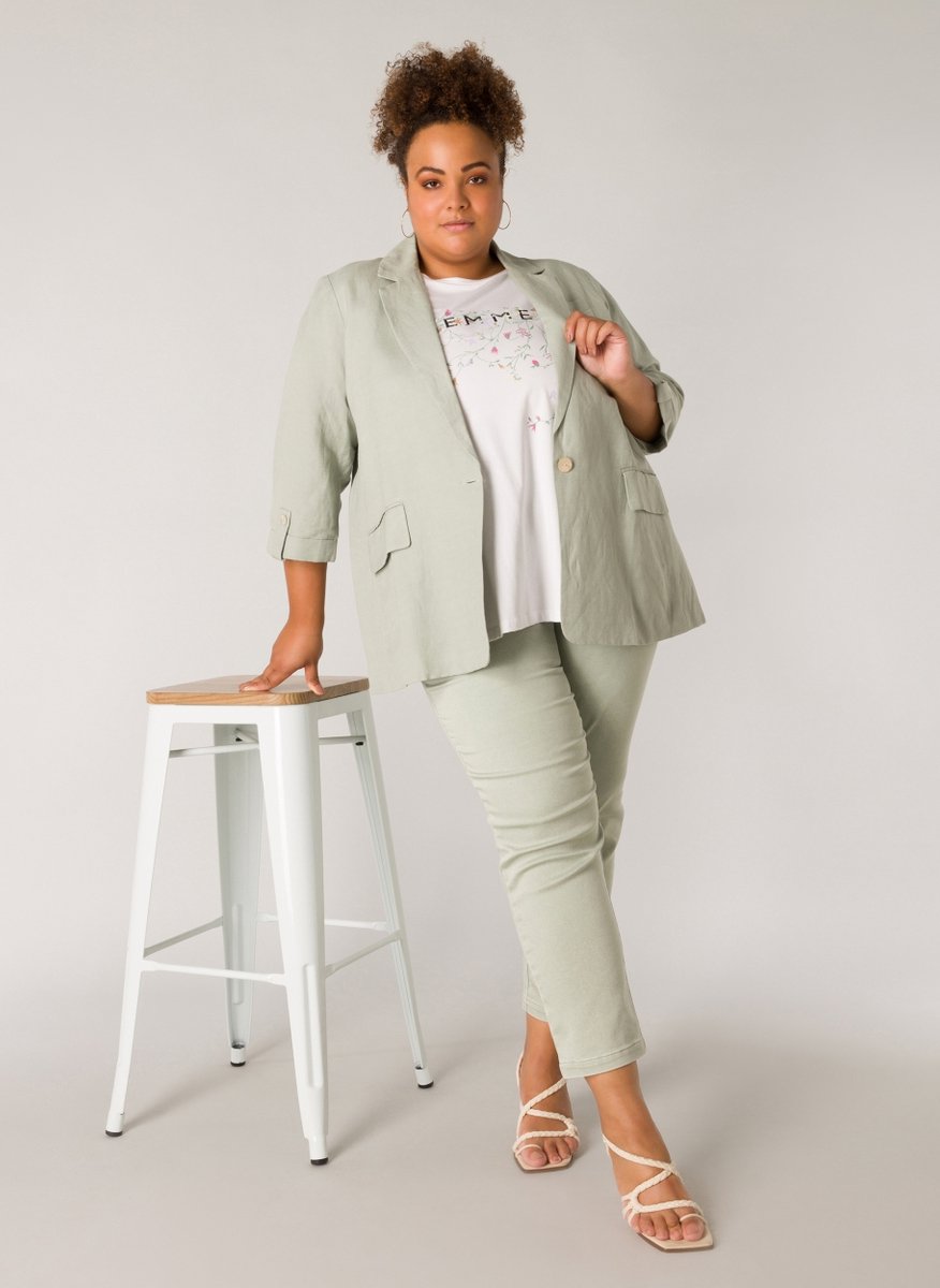 YESTA Hermien Cover ups - Faded Jade - maat 2(50)