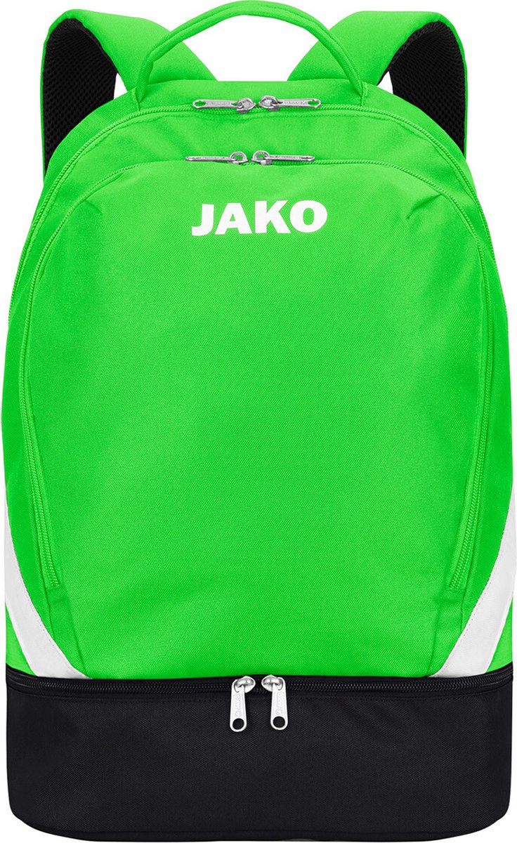 Jako Iconic Rugzak - Fluo Groen / Zwart | Maat: UNI