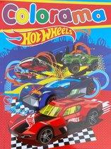 Colorama Hotwheels kleurboek - Kleurboek voor jongens - Kleurboek voor meisjes - Uitermate geschikt voor kleurpotloden