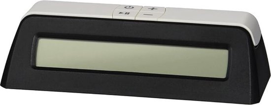 Horloge d'échecs VBZ - Klok d'échecs Zwart - Klok numérique - Horloge de match - Pour École, le club ou la maison