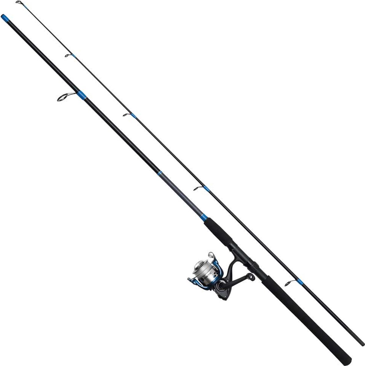 Kinetic Allround Cc Draaiende Combo Zwart 2.14 m / 5-24 g