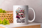 Mok Just One More Chapter - BookLovers - Gift - Cadeau - Readers - Bookworms - Bookish - Boekenliefhebbers - Lezers - Boekenwormen - Boekverslaafd