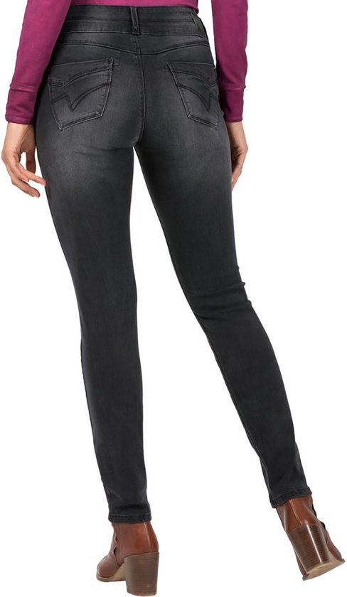 Slim LEATHER JEANS / Leather pants in dark antique br