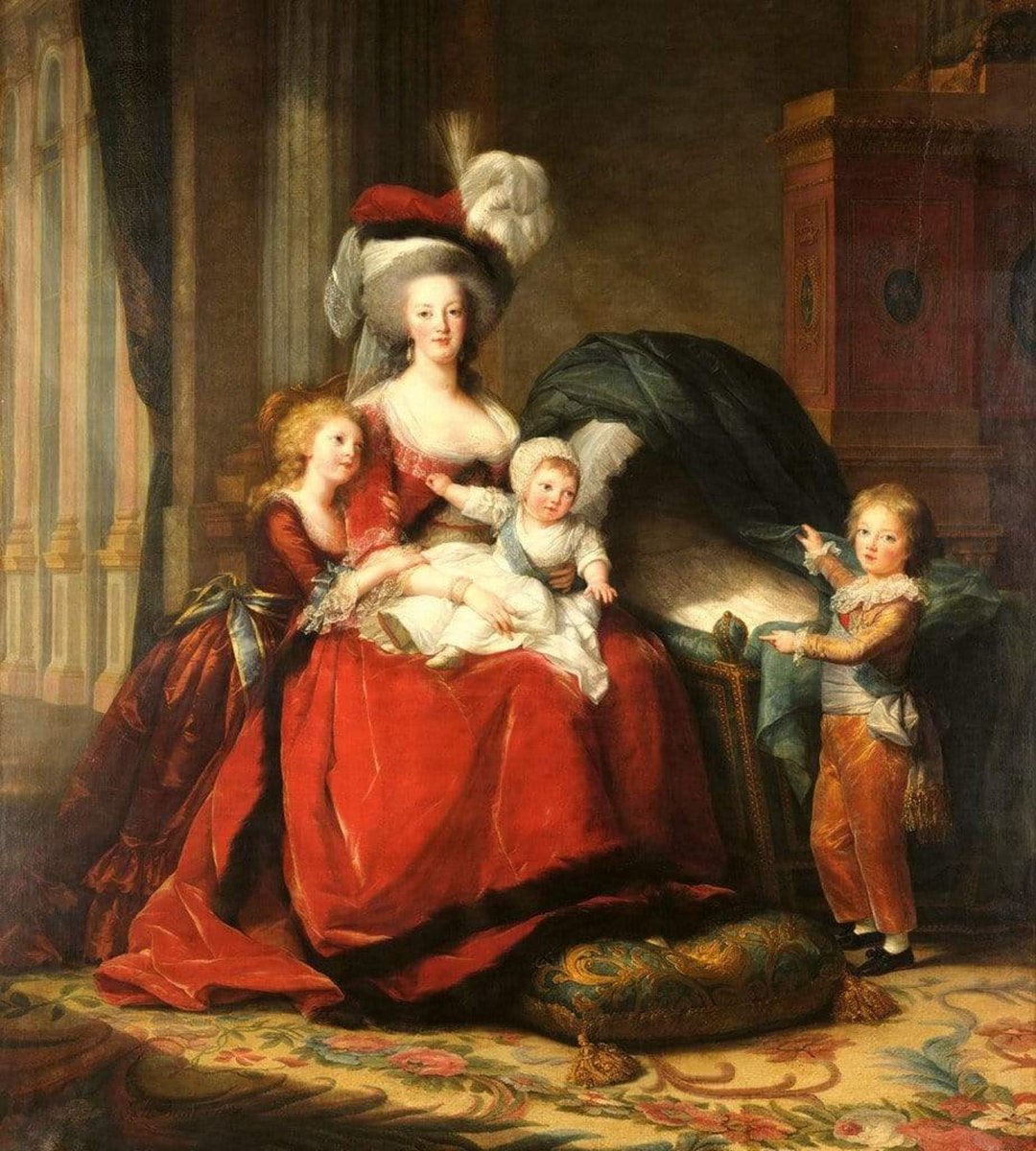 Fotobehang - Marie Antoinette 225x250cm - Vliesbehang