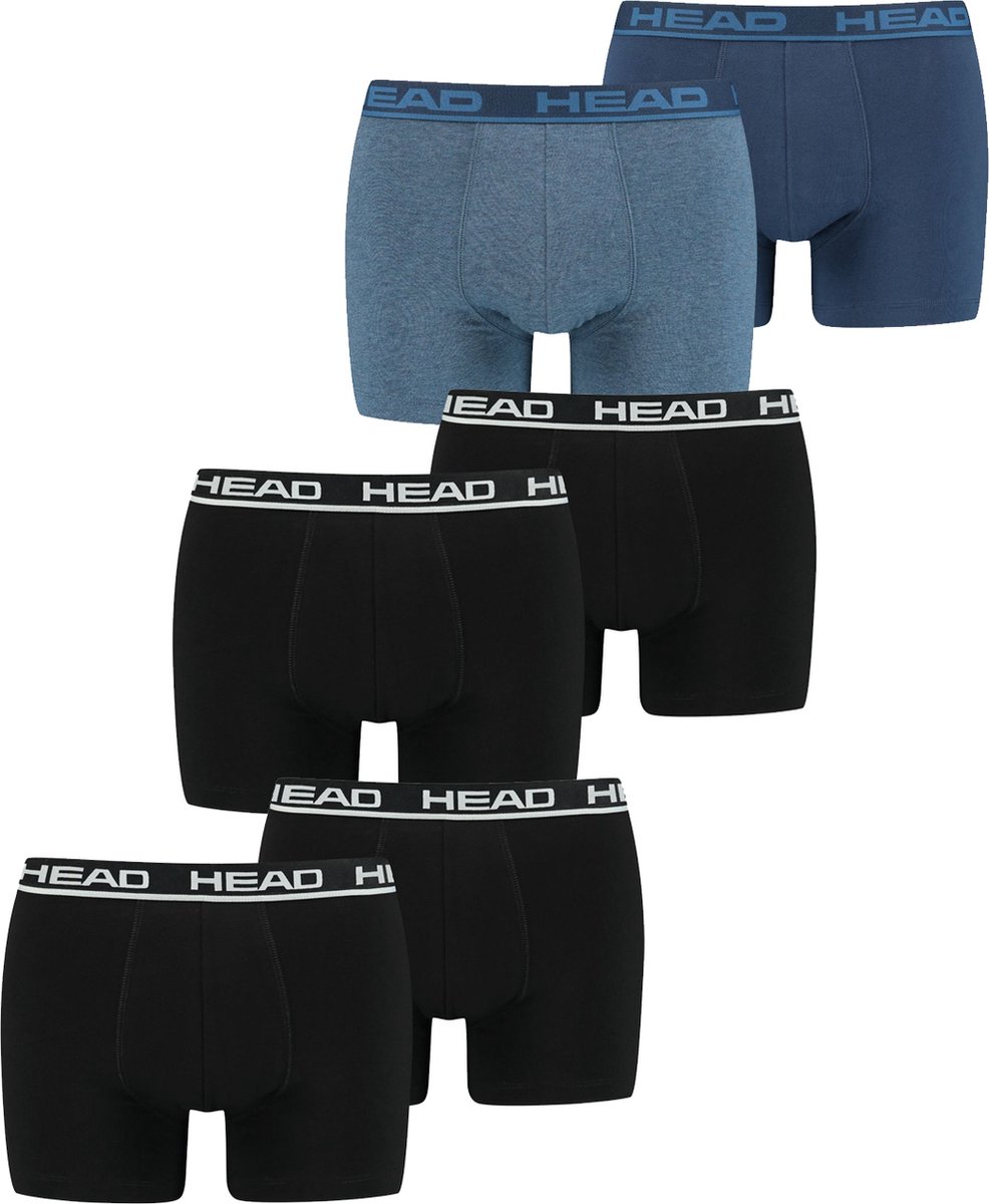 HEAD Heren Boxershorts HEAD BASIC BOXER 6er Pack Veelkleurig L