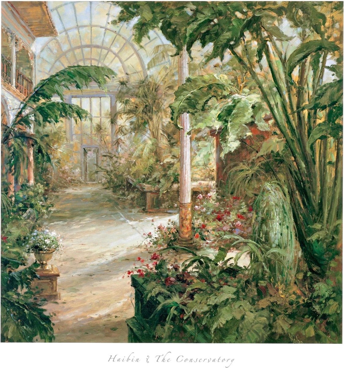 PGM Kunstdruk Haibin - The Conservatory 81x86cm Divers