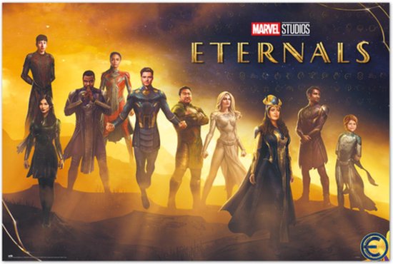 Affiche Grupo Erik Marvel Eternals - 91,5x61cm