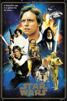 Poster Star Wars Classic 40 Anniversary Heroes 61x91,5cm
