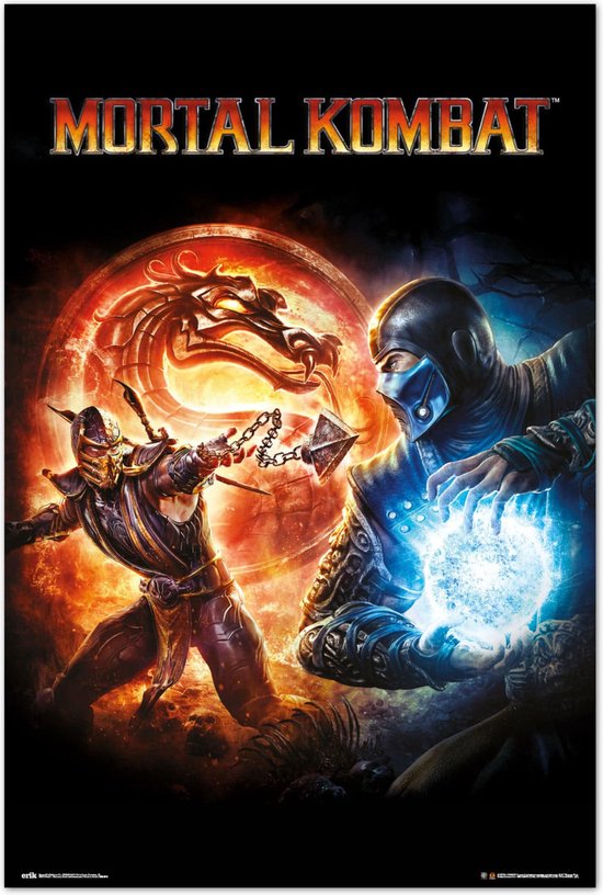 Poster Mortal Kombat - 9 Videogame 61x91,5cm