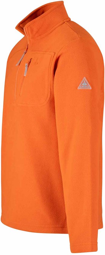 BJØRNSON Mels Fleece Pull-Over Homme - 4 Saisons - Pull - Taille L - Oranje