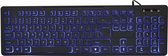 Gembird - Toetsenbord - KB-UML3-02 -QWERTY Backlight Keyboard - 3 instelbare LED verlichtingen