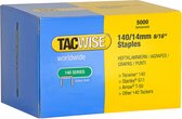 Tacwise nieten voor tacker - Type 140 - 14 mm - Gegalvaniseerd - 5000 stuks