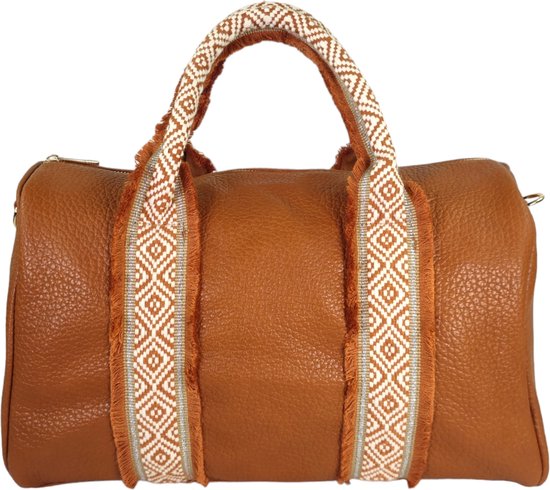 Qischa - Sac à main, shopper, sac de sport - camel