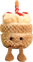 Fabs World Kawaii knuffel cupcake beige
