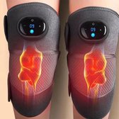 Knie massage apparaat - verwarming en trillingen - infrarood kniemassage - 3 massage standen - 3 warmtestanden - Pijnverlichting