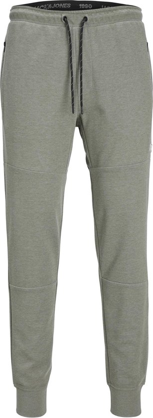 JACK & JONES Will Air Sweat Pants coupe régulière - pantalon de survêtement pour homme - vert sauge mélangé - Taille : XXL