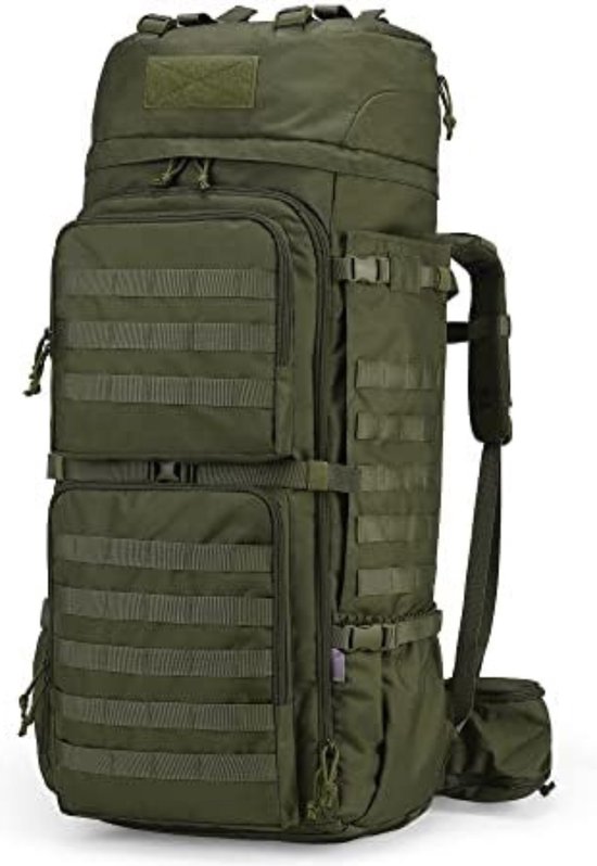 Militaire rugzak - Leger rugzak - Tactical backpack - Leger backpack - Leger tas - 23D x 35B x 82H cm - 75L - Leger