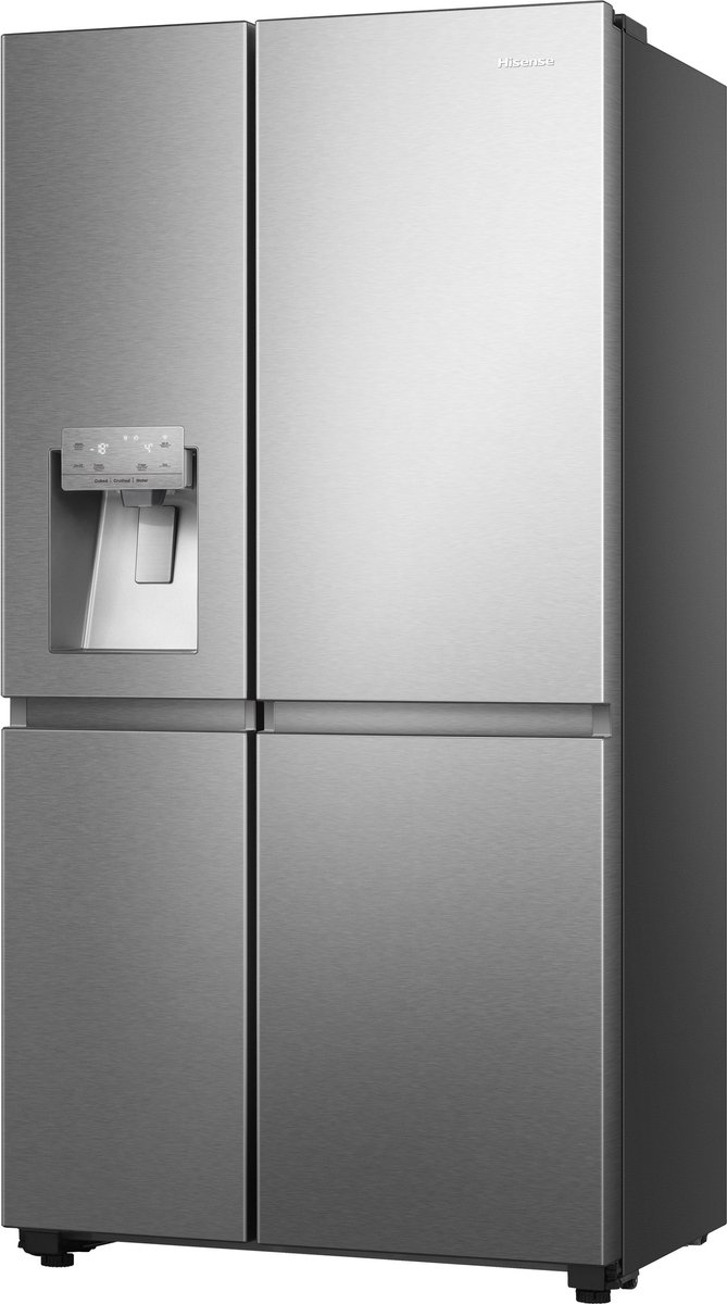 Hisense RS818N4TIC - Amerikaanse koelkast - Energielabel C - Water- & ijsdispenser - Metal Cooling - No Frost - RVS - Multi-Air Flow - Fast Freeze - 35dB (A) - Inverter Compressor - 632 Liter — afbeelding 6